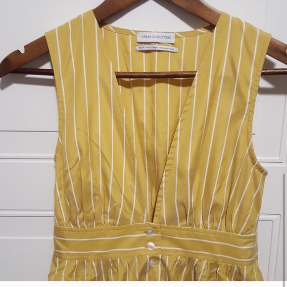 URBAN OUTFITTERS Plunging Midi Dress SZ XS - Picture 4 of 6